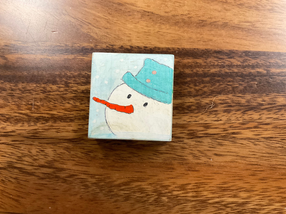 Christmas Wood Block