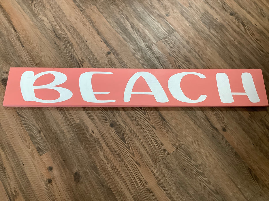 Beach sign - large