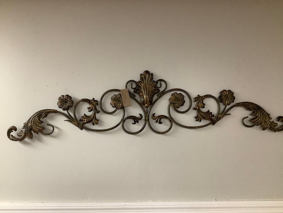Decorative metal scroll wall art — White Pine Artisan Market