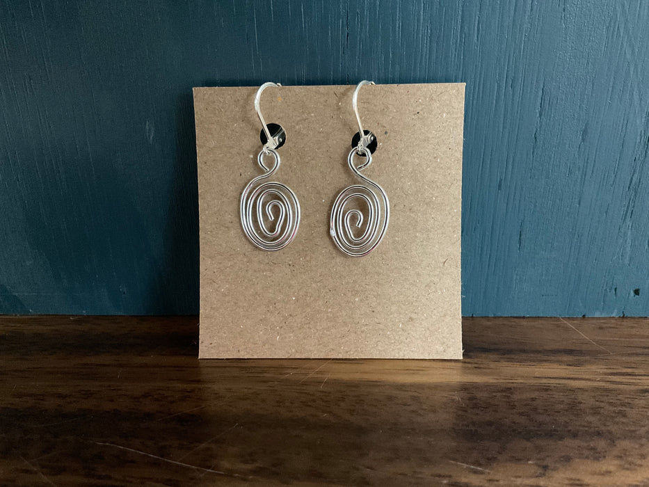 Aluminum earrings