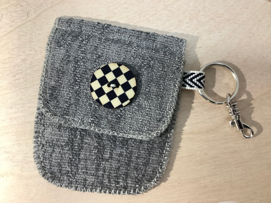 Pocket keychain with clip