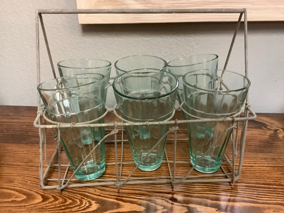 Rectangular wire caddy