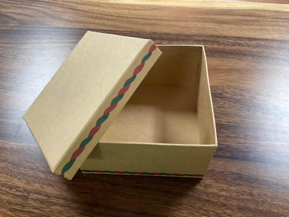 Brown paper box