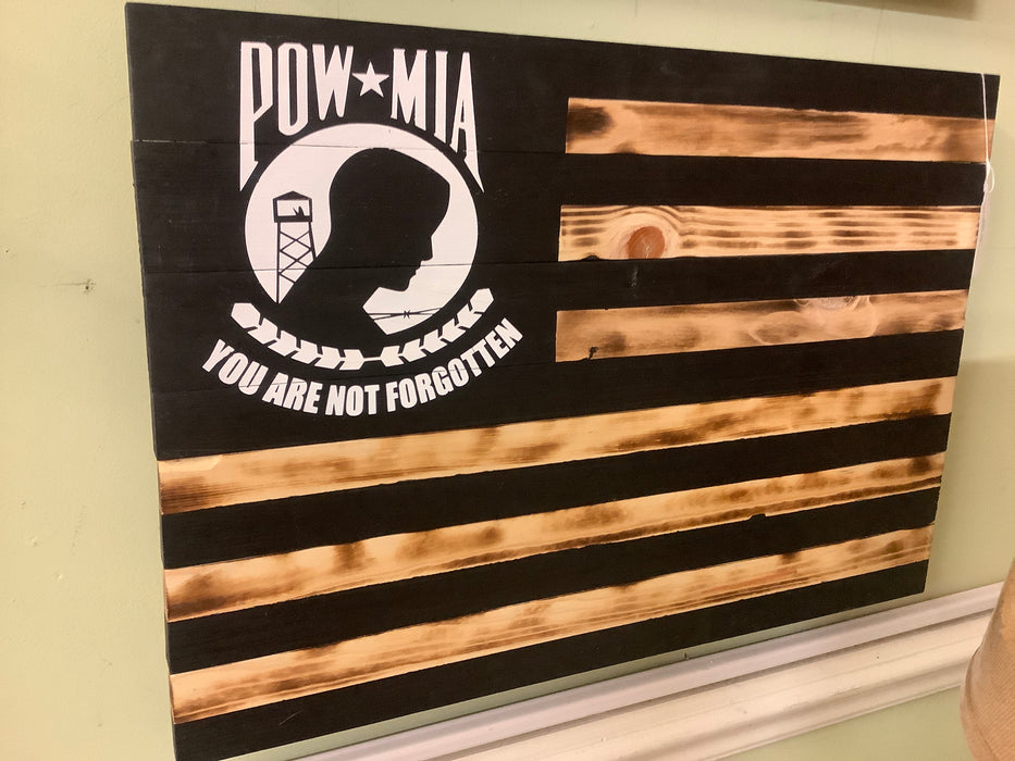 American flag POW-MIA