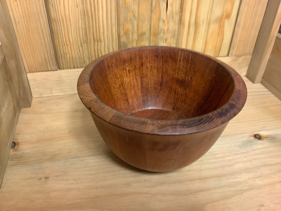 Dansk heavy wood bowl