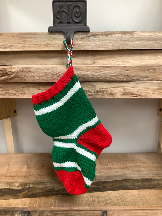 Knit Christmas stocking