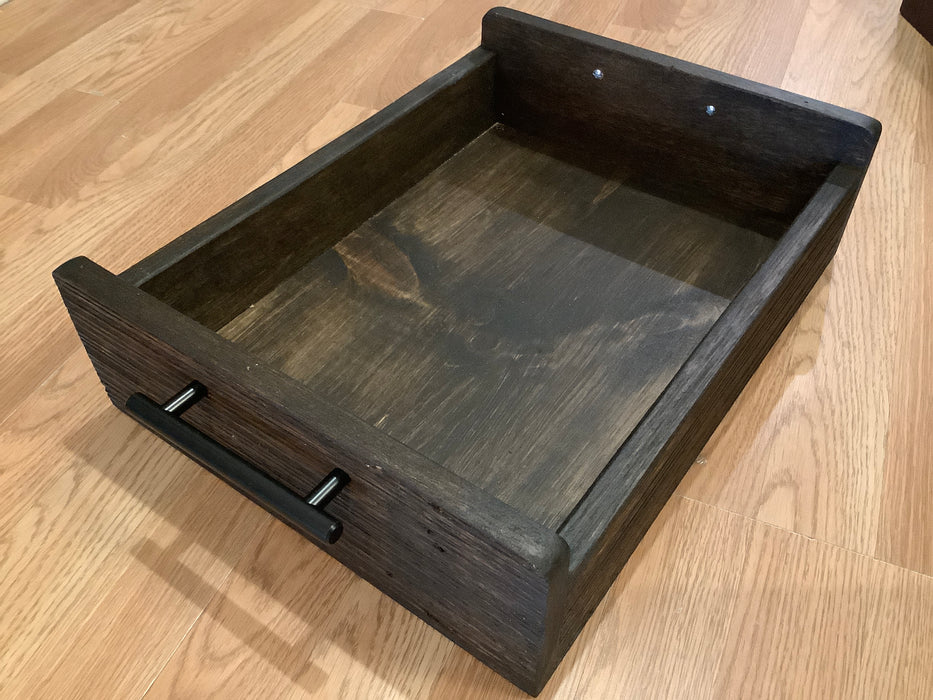 Reclaimed wood trays