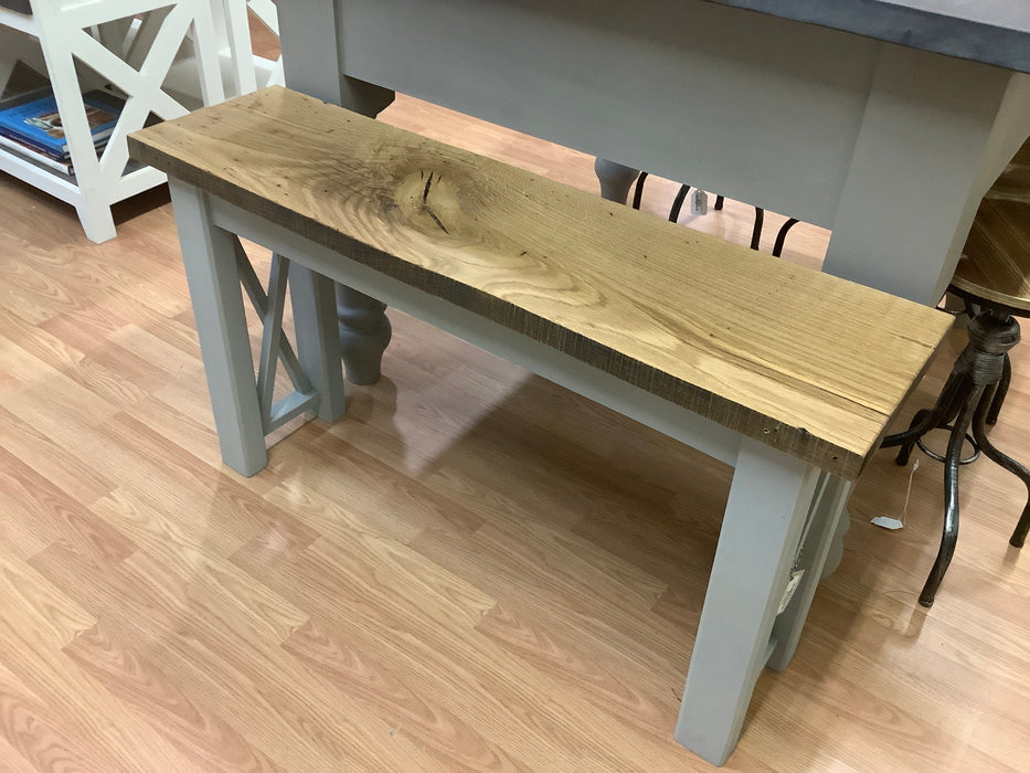 Oak top bench or table