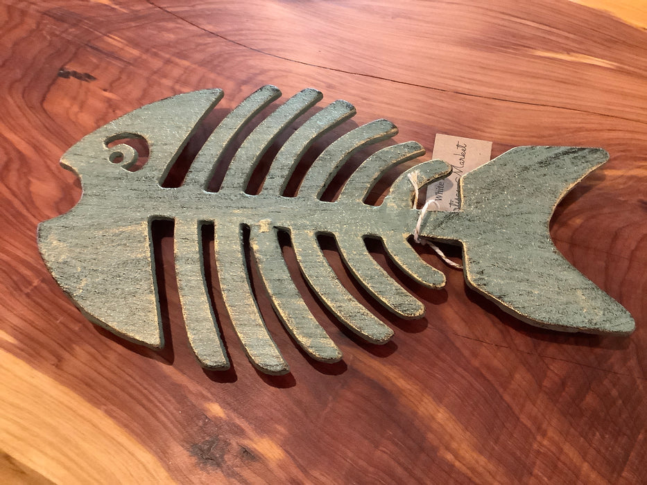 Fish bone trivet