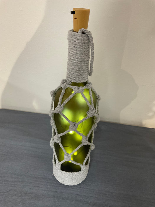 Light up wine bottle