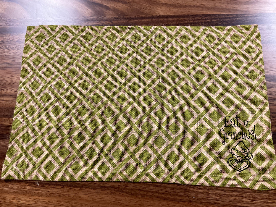 Christmas placemat-eat up Grinches