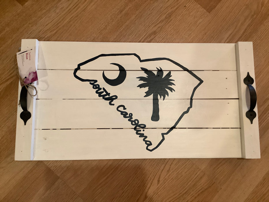 South Carolina serving tray