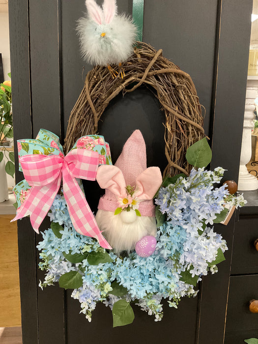 Gnome Easter wreath
