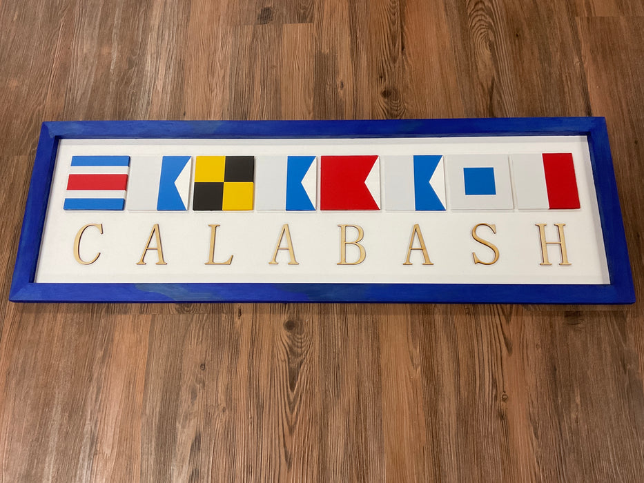 Nautical signal flags- Calabash