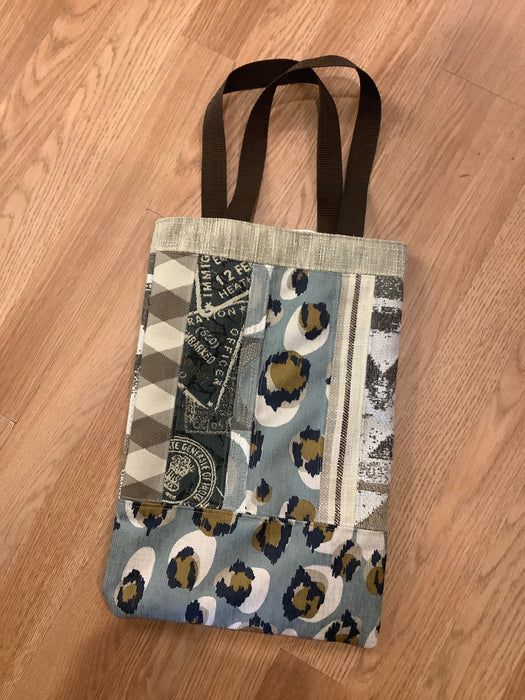 Patch lined totes