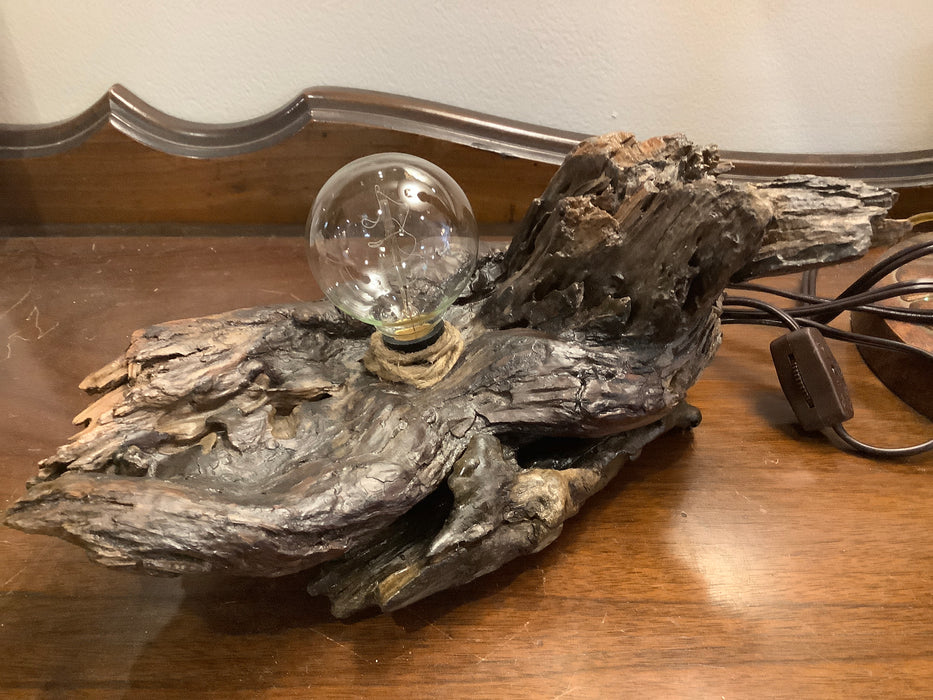Small driftwood light
