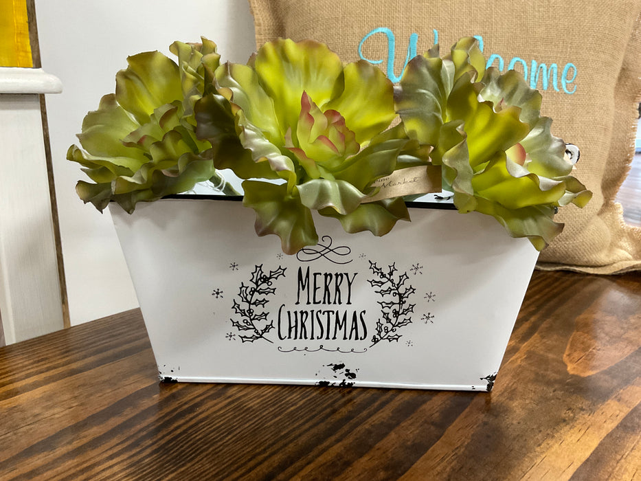 Christmas planter