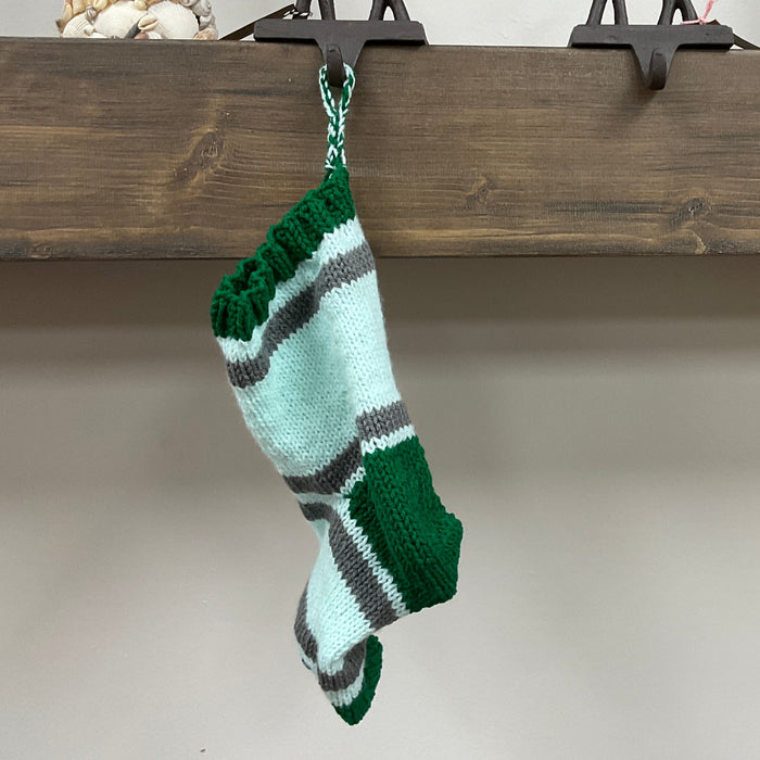 Knit Christmas stocking