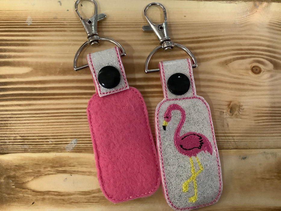 Embroidered keychain