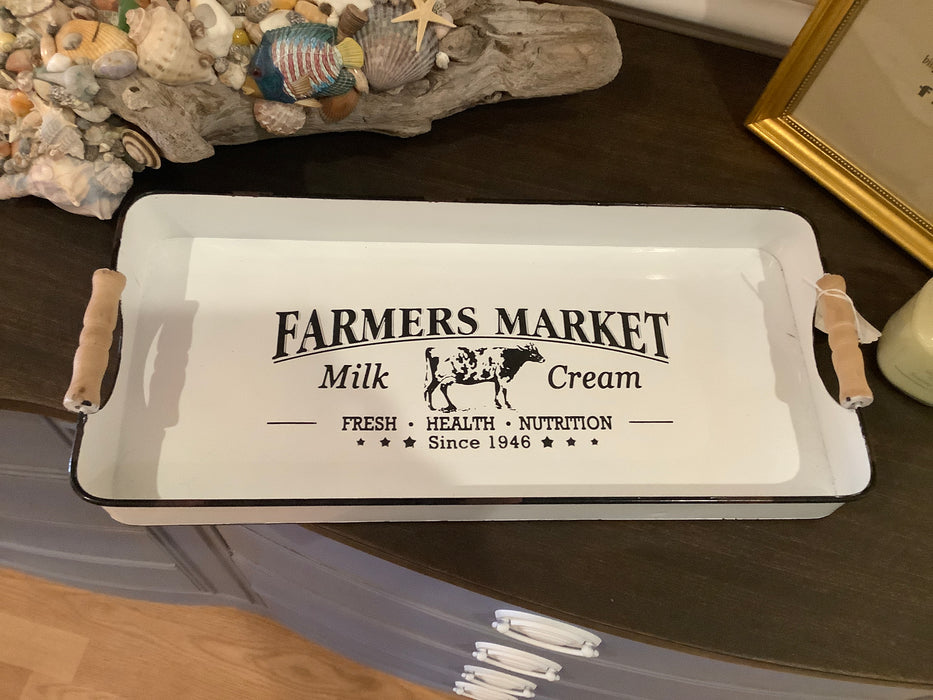 Farmers market tray