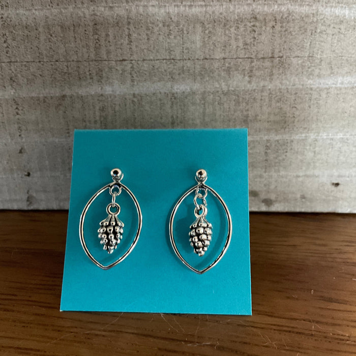 Christmas charm earrings