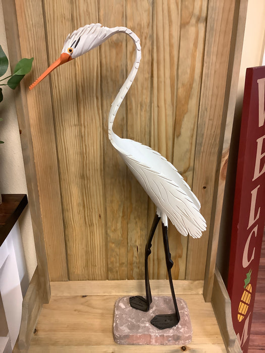 PVC white heron