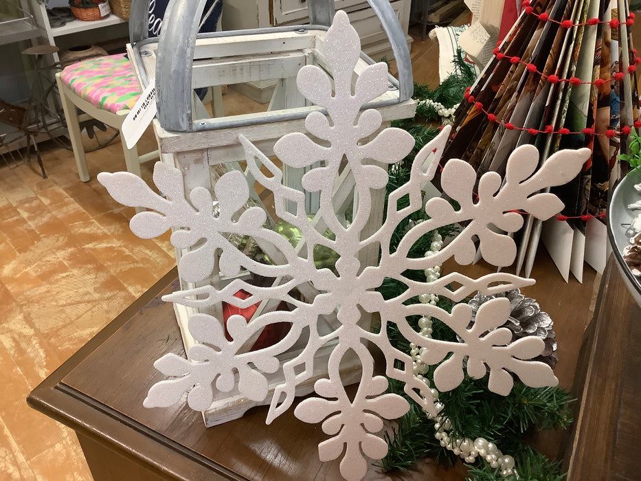 Glitter snowflake