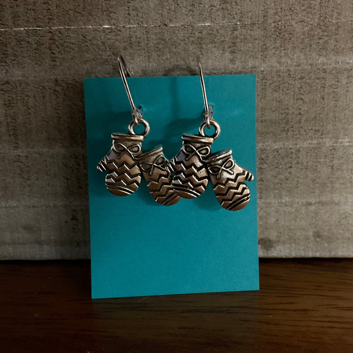 Christmas charm earrings