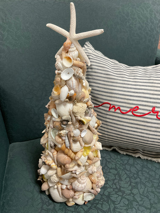 Sea shell Christmas tree