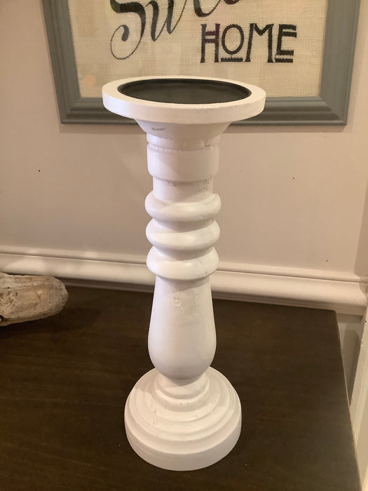 Chandelier candle holder white
