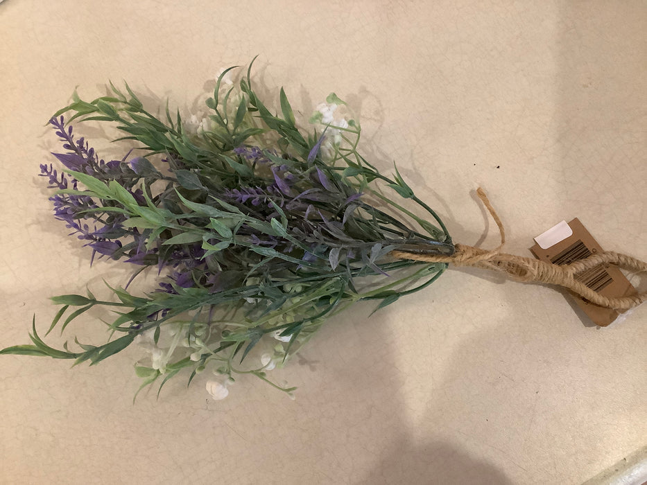 Lavender and white spring bouquet