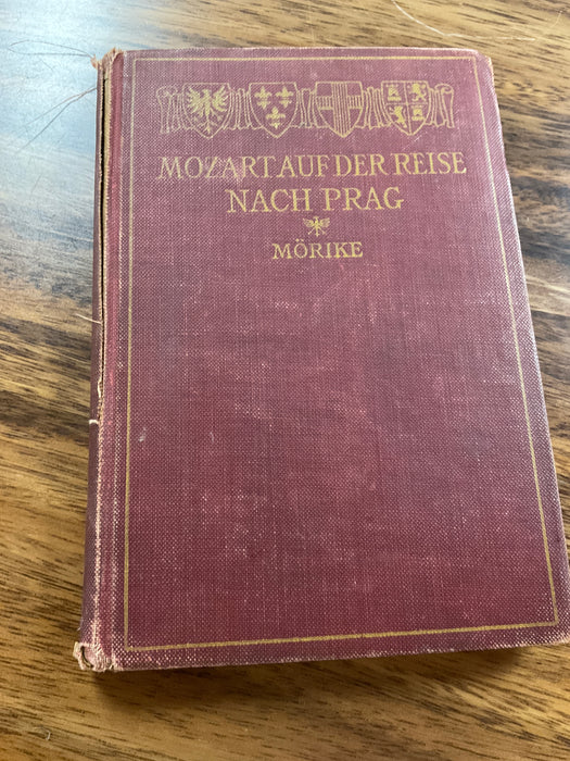 1912 Eduard Morike Mozart Book ( German)