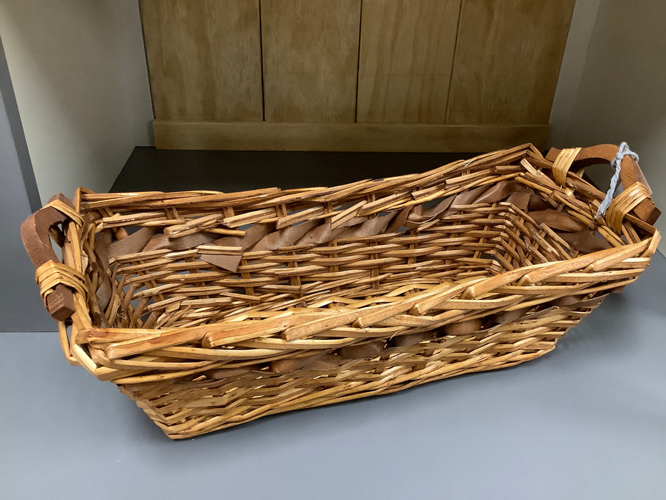 Long handled basket