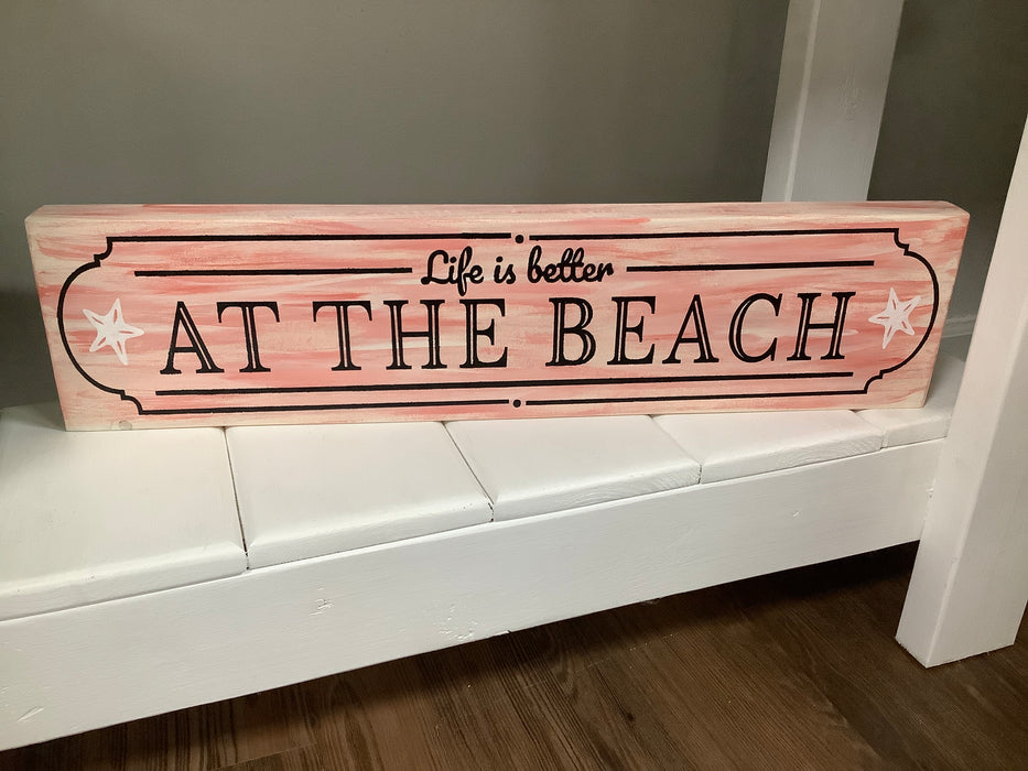 Life is better at the beach block