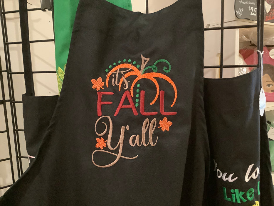 It’s fall y’all apron