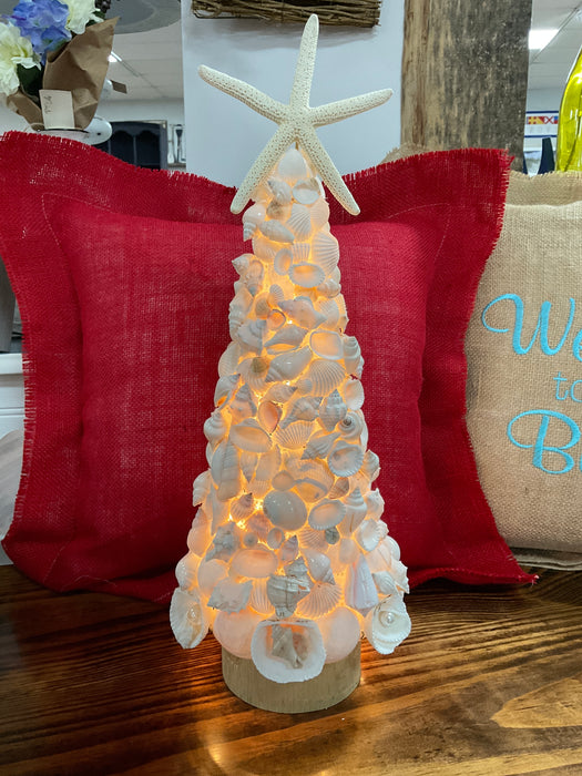 Light up shell Christmas tree
