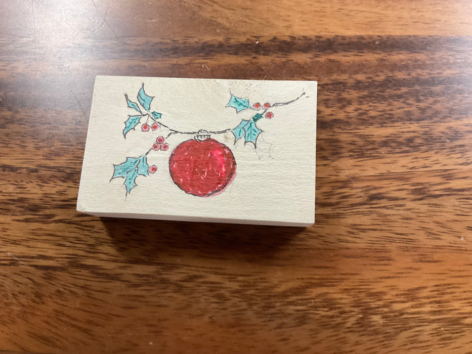 Christmas Wood Block