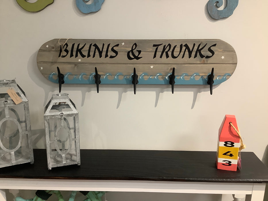 Bikinis & Trunks hooks