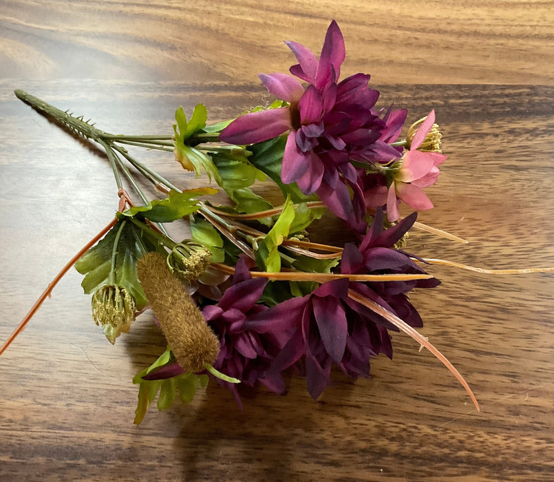 Fall bouquet with cattail