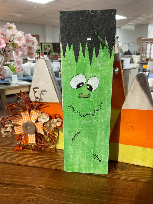 Halloween wood blocks