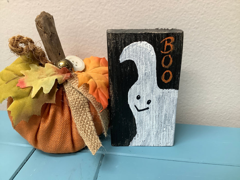 Halloween wood blocks