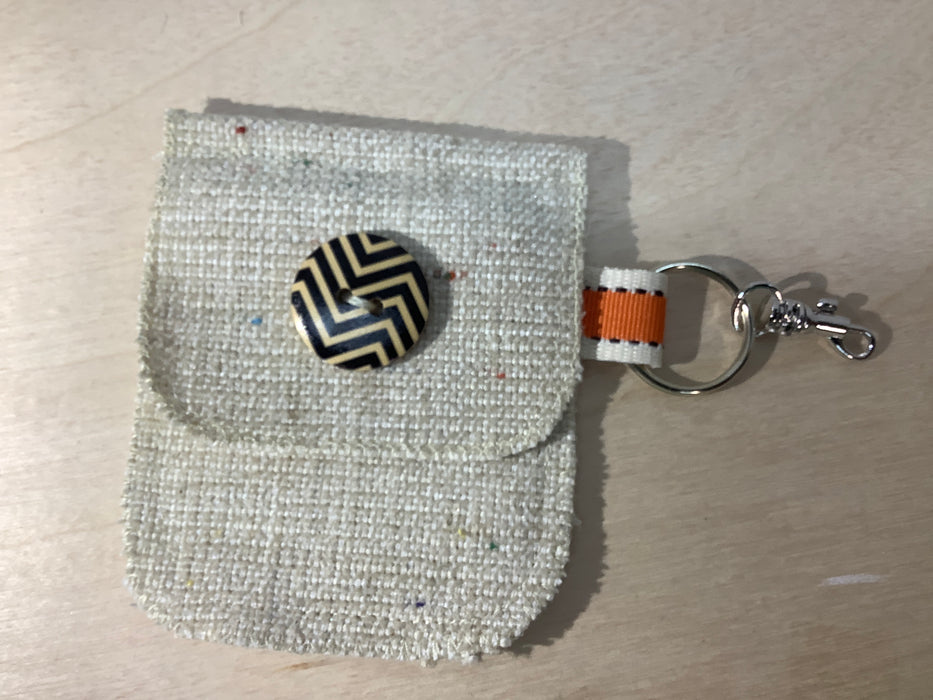 Pocket keychain with clip